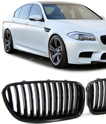 bmw f10 maska crna sjaj